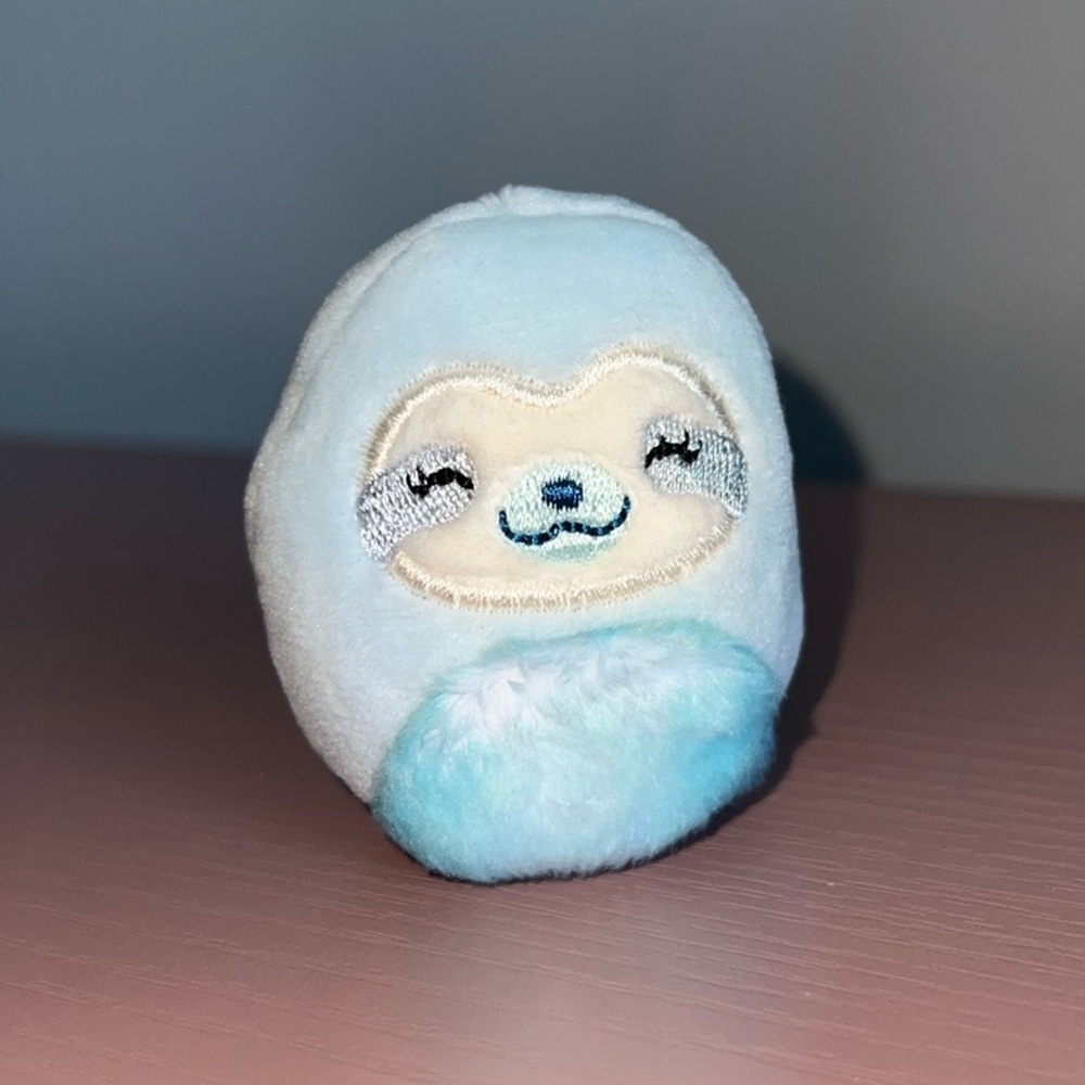 Squishmallows Squishville Harlow the Sloth 🦥 🩵